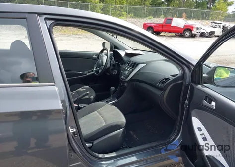 2012 Hyundai Accent Gs из США, поврежденный, VIN KMHCT5AE5CU042409